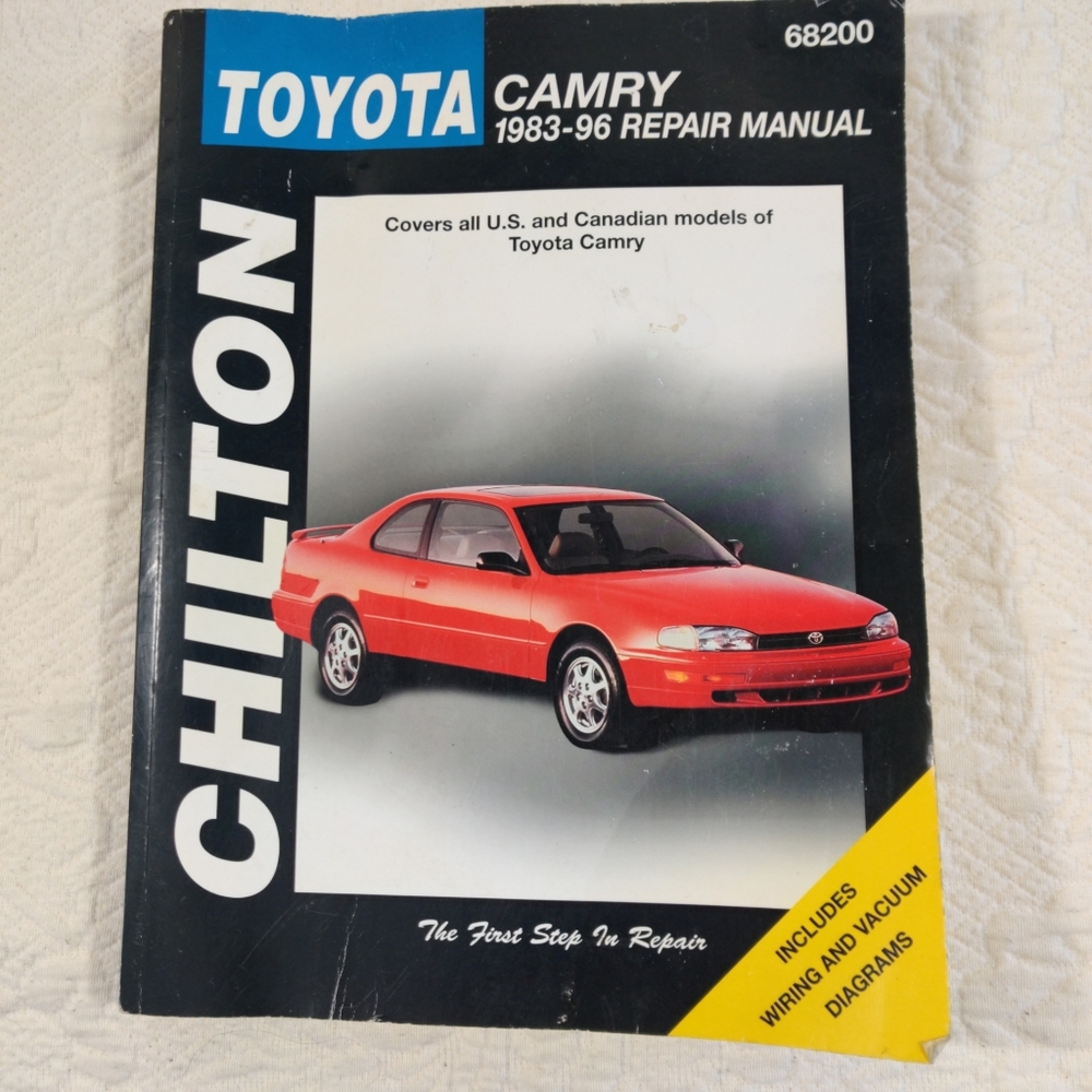 Chilton's Toyota Camry 1983-1996 Repair Manual Covers All US & Canadian Models
